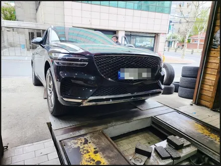 제네시스 gv70 타이어 235 55 19 미쉐린 타이어 장착 / 서울 강서구 화곡동