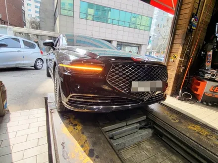 제네시스 g90 안전하게 광폭 사이즈로 타이어 교체 / 서울 강서구 화곡동