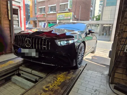 벤츠 CLS450 타이어 옆면 손상으로 컨티넨탈 타이어 장착 / 서울 강서구 화곡동