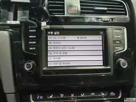 폭스바겐 골프 타이어경고등 및 브리지스톤 re003 타이어교체 / 서울 강서구 화곡동