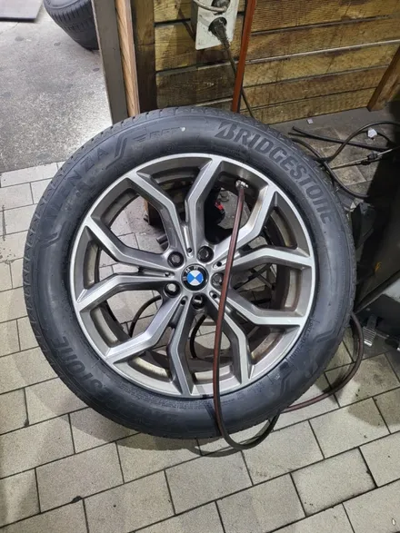 BMW X3 출고형 런플랫 타이어 245 50 19 아렌자 교체 / 서울 강서구 화곡동