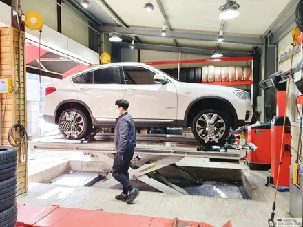 bmw x4 타이어19인치 미쉐린 mxm4 장착 후 수명과 승차감이 탁월하다 / 서울 강서구 화곡동