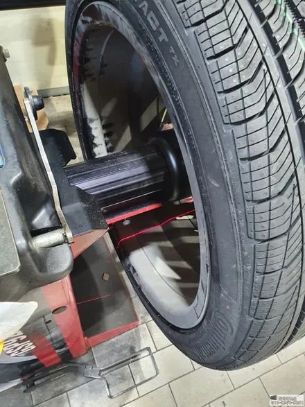 제네시스G80 컨티넨탈 TX 타이어교체 245/40R19 275/35R19 / 서울 강서구 화곡동