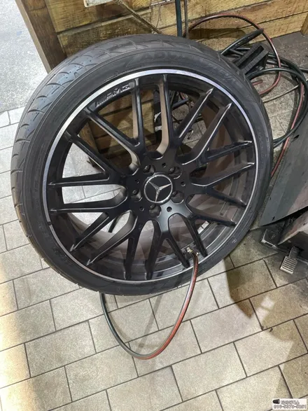 그립력이 우수한 벤츠 CLA 45 AMG 타이어 교체 / 서울 강서구 화곡동