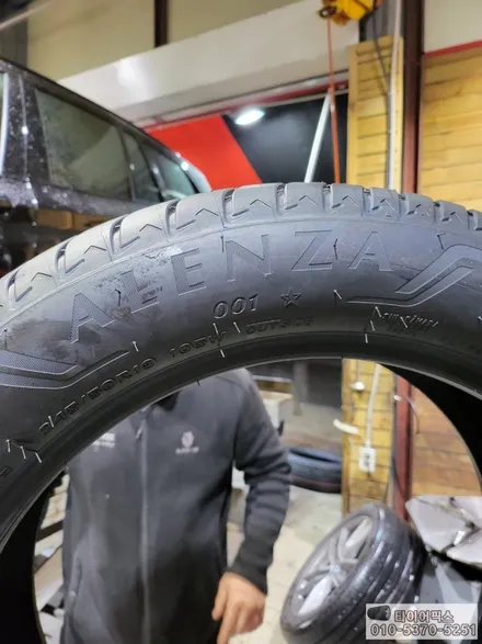 bmw x3 순정 타이어 브리지스톤 아렌자 245 50 19 장착하다 / 서울 강서구 화곡동