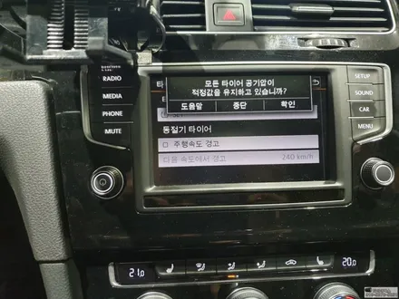 폭스바겐 골프 타이어경고등 및 브리지스톤 re003 타이어교체 / 서울 강서구 화곡동