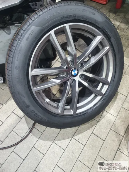 BMW X4 20i 피렐리 런플랫 타이어 교체 추천 245 50 19 안전하다 / 서울 강서구 화곡동