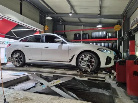 BMW I4 전기차 타이어 피렐리 올시즌 고성능 타이어 교체 / 서울 강서구 화곡동