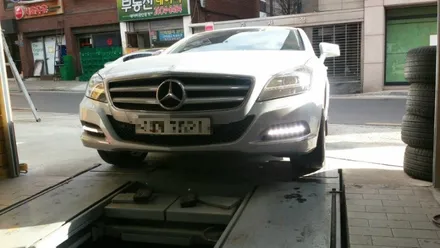 인천 타이어싸게파는곳 청라타이어 벤츠 cls350 18인치타이어교체 / 서울 강서구 화곡동
