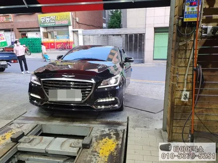 제네시스G80 컨티넨탈 TX 타이어교체 245/40R19 275/35R19 / 서울 강서구 화곡동