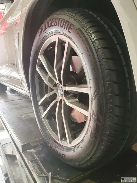 BMW X3 타이어교체 245 50 19 브리지스톤 아렌자 001 런플렛타이어 / 서울 강서구 화곡동