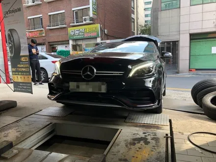 벤츠 A45AMG 금호 윈터타이어 20인치 윈터크레프트 WP72 교체 예약 / 서울 강서구 화곡동