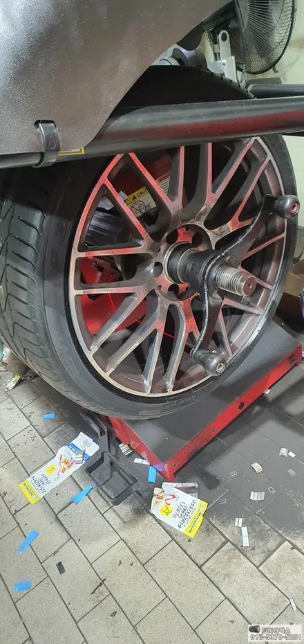 목동 부천에 벤츠 C63AMG 타이어 교체 했습니다. / 서울 강서구 화곡동