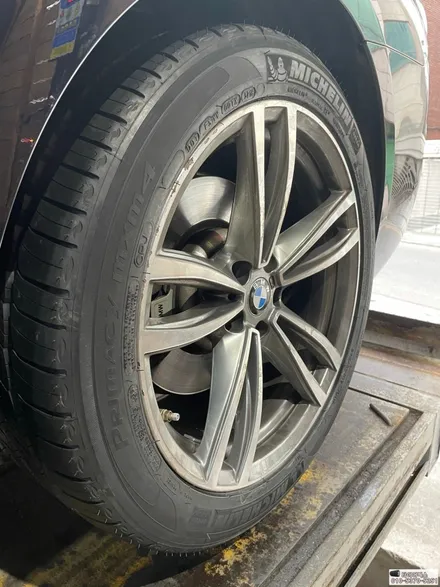 BMW 7시리즈 740d 미쉐린 사계절 타이어교체 했습니다 / 서울 강서구 화곡동