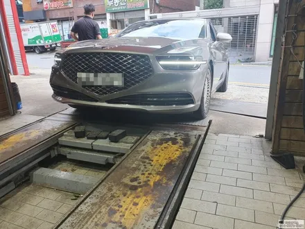 제네시스 g90 타이어교체는 순정타이어 컨티넨탈 프로컨텍트 / 서울 강서구 화곡동