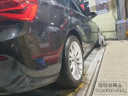 김포 수입타이어 전문점 bmw118d 브릿지스톤 re003 17인치 타이어교체 / 서울 강서구 화곡동