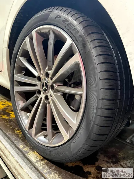 벤츠 CLS400d 타이어교체 사계절 타이어 추천하다 / 서울 강서구 화곡동