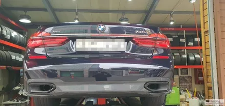 BMW 740d 사계절타이어 교체 추천 미쉐린 올시즌 타이어 / 서울 강서구 화곡동