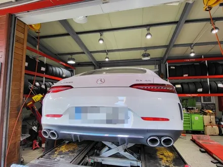 벤츠 gt 43 amg 피렐리 타이어 교체로 그립감이 좋다 / 서울 강서구 화곡동