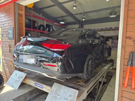 벤츠 CLS450 타이어 옆면 손상으로 컨티넨탈 타이어 장착 / 서울 강서구 화곡동