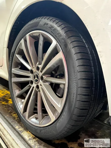 벤츠 CLS400d 타이어교체 사계절 타이어 추천하다 / 서울 강서구 화곡동