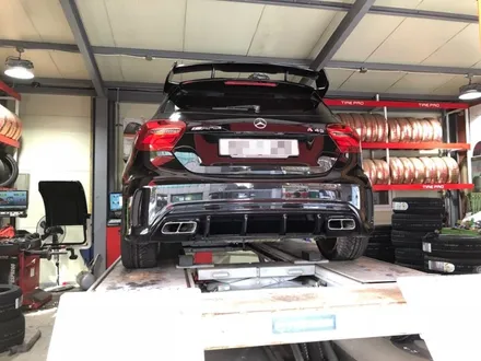 벤츠 A45AMG 금호 윈터타이어 20인치 윈터크레프트 WP72 교체 예약 / 서울 강서구 화곡동