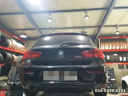김포 수입타이어 전문점 bmw118d 브릿지스톤 re003 17인치 타이어교체 / 서울 강서구 화곡동