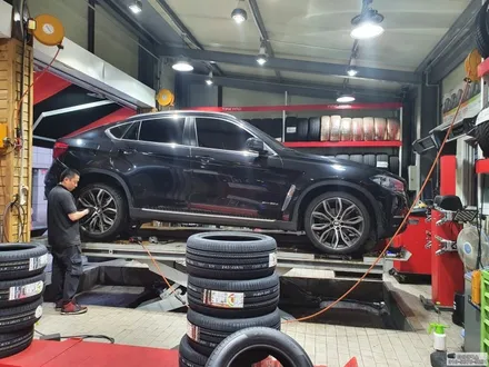 BMW X6 21인치 던롭 런플렛 타이어교환 펑크나도 안전하다 / 서울 강서구 화곡동