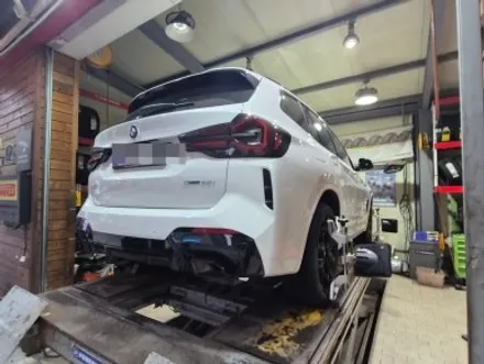 BMW X3 안전한 피렐리 사계절 런플랫 2455019 교체 / 서울 강서구 화곡동
