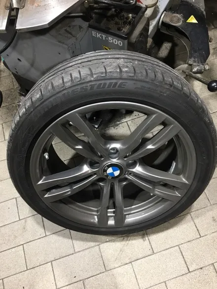 bmw 320d 18인치 스노우 윈터타이어 교체 금호타이어 wp72 스노우타이어가격표 / 서울 강서구 화곡동