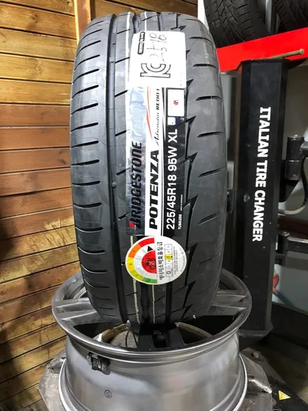양천구 타이어 bmw 420d m팩 브릿지스톤 포텐자 re003 스포츠타이어 교체 / 서울 강서구 화곡동