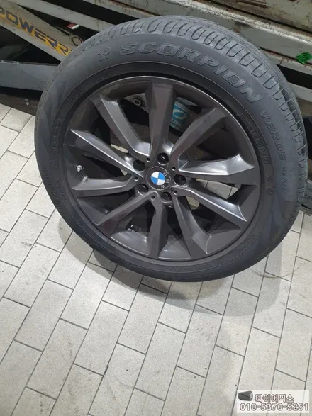 BMW X6 런플랫 타이어교체 추천 피렐리 베르드 255 50 19 / 서울 강서구 화곡동