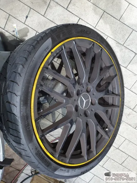 벤츠 CLA 45 AMG 사계절 타이어교체 추천 피렐리 피제로 올시즌 / 서울 강서구 화곡동