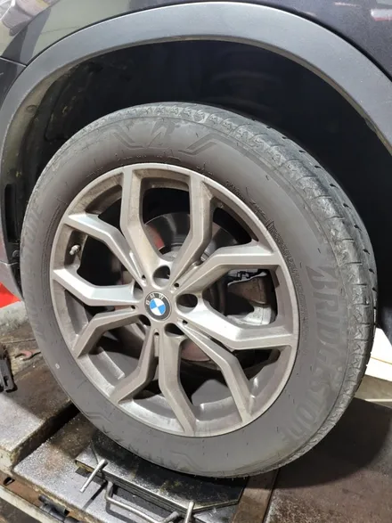 BMW X3 출고형 런플랫 245 50 19 타이어 장착기 / 서울 강서구 화곡동