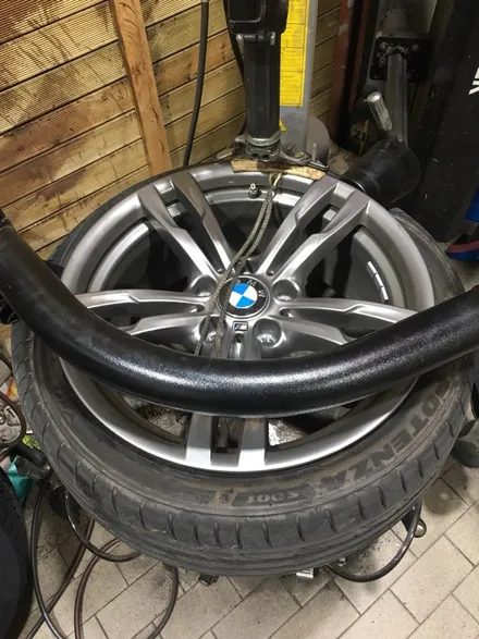 bmw 320d 18인치 스노우 윈터타이어 교체 금호타이어 wp72 스노우타이어가격표 / 서울 강서구 화곡동