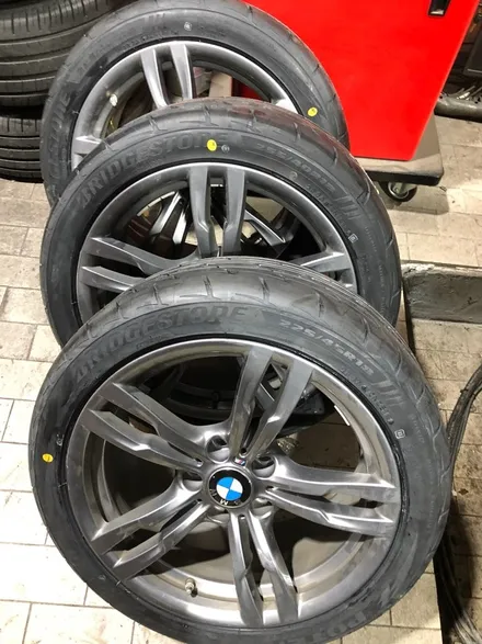 양천구 타이어 bmw 420d m팩 브릿지스톤 포텐자 re003 스포츠타이어 교체 / 서울 강서구 화곡동