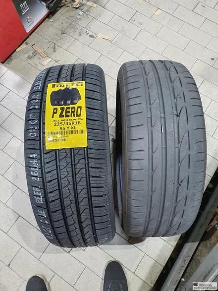 BMW 3시리즈 330I 타이어교체 225 45 18 , 255 40 18 피렐리피제로올시즌 / 서울 강서구 화곡동