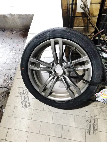 bmw 320d m팩 18인치 타이어교체 금호타이어 엑스타ps71 / 서울 강서구 화곡동