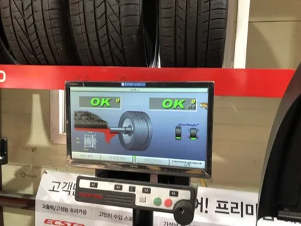 올뉴카니발 순정타이어 컨티넨탈 lx sport 19인치 타이어교체 / 서울 강서구 화곡동