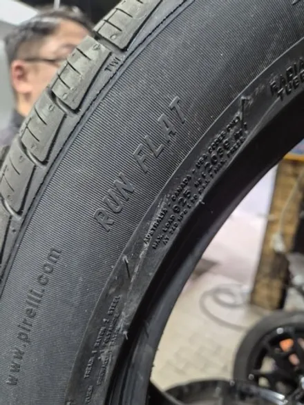 BMW X3 안전한 피렐리 사계절 런플랫 2455019 교체 / 서울 강서구 화곡동