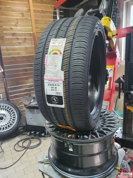 제네시스 g90 타이어교체는 순정타이어 컨티넨탈 프로컨텍트 / 서울 강서구 화곡동