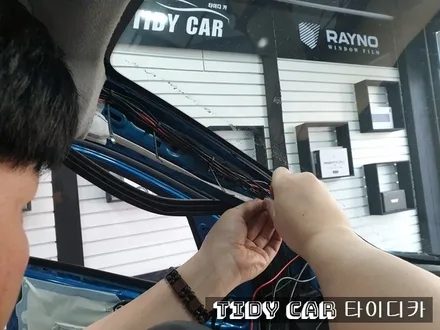 부산신차검수 해운대신차검수 타이디카 레이노썬팅 해운대블랙박스 쉐보레스파크 / 부산,해운대구