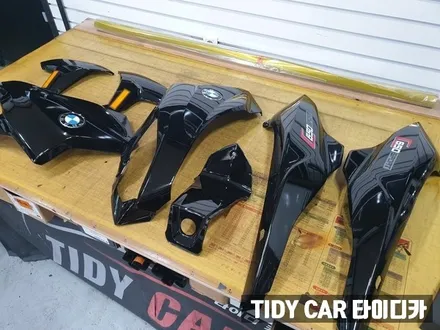 부산랩핑 오토바이 바이크 BMW 타이디카 부산PPF 해운대PPF 레이노썬팅 / 부산,해운대구