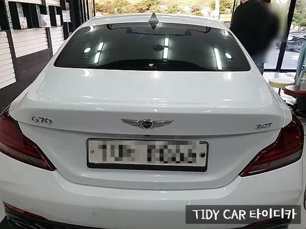 제네시스G70 레이노 크로마R9 썬팅 시공 타이디카 부산PPF 해운대PPF BMW 벤츠 / 부산,해운대구