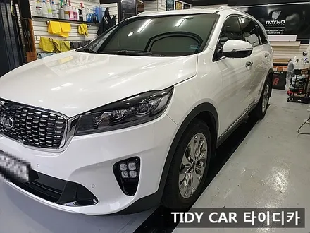 부산신차검수 올뉴쏘렌토 크로마R9 시공 타이디카 레이노썬팅 전체PPF / 부산,해운대구