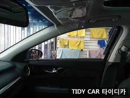올뉴K3 신차검수와 블랙박스와썬팅을 타이디카에서 완벽하게!! / 부산,해운대구