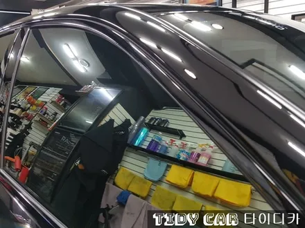 부산신차검수 타이디카 Q50 크롬죽이기 크롬랩핑 PPF 레이노썬팅 부산PPF / 부산,해운대구