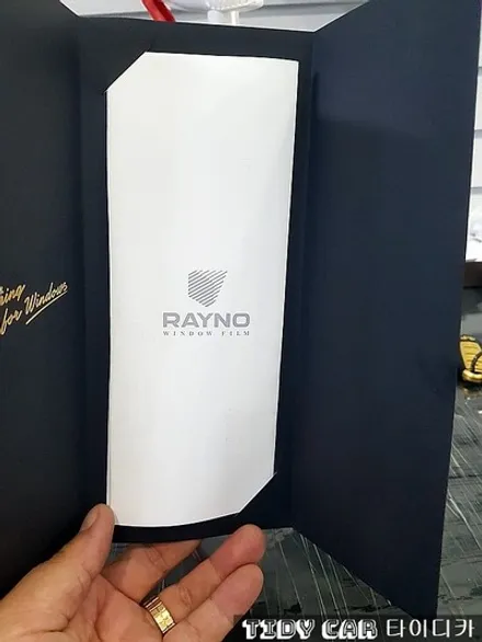 부산 썬팅 레이노썬팅S9 타이디카 신차검수 / 부산,해운대구