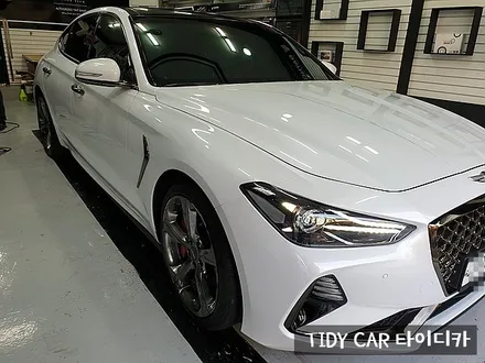 제네시스G70 레이노 크로마R9 썬팅 시공 타이디카 부산PPF 해운대PPF BMW 벤츠 / 부산,해운대구