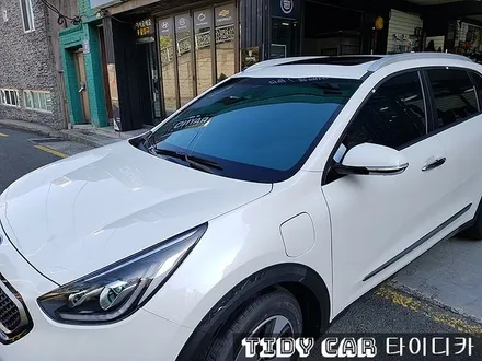 부산신차검수 타이디카 니로 레이노썬팅 크로마R9 해운대 신차패키지 반사필름 R9 / 부산,해운대구